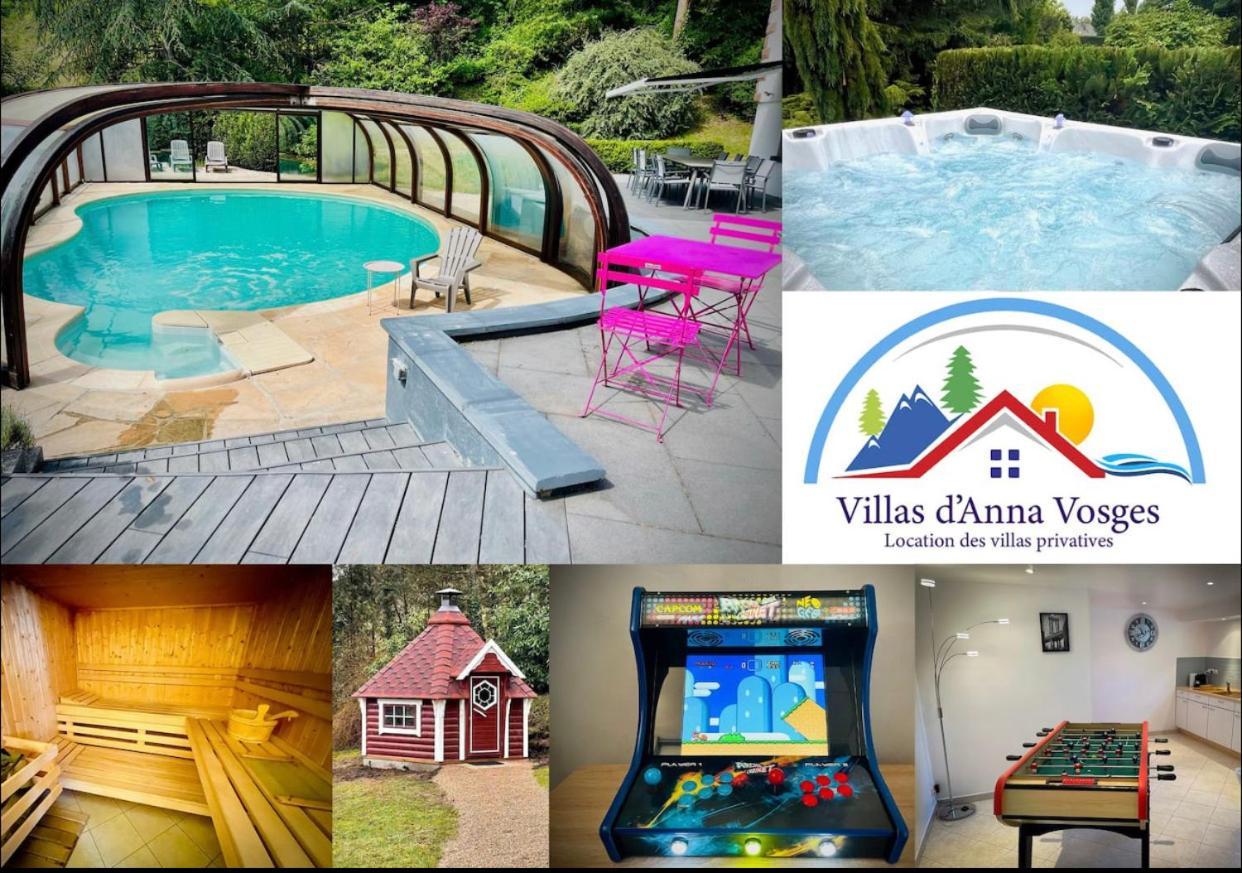 Villa 250M2 Avec Piscine Chauffee & Spa & Kota-Grill & Sauna Saint-Die-des-Vosges Εξωτερικό φωτογραφία